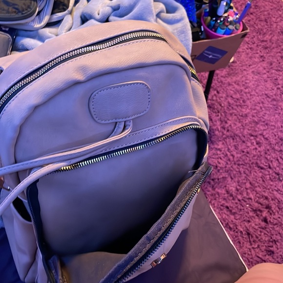 Small Tan Backpack - Picture 3 of 6